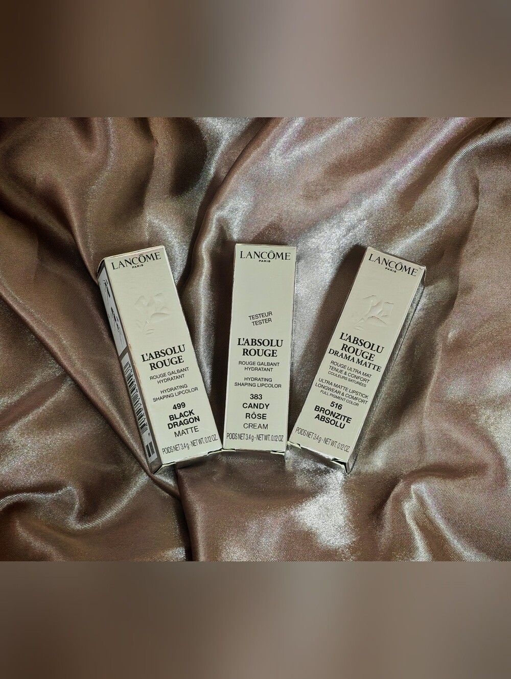 Lancôme L'Absolu Rouge Lipsticks bundle